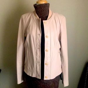 DKNY Leather jacket.